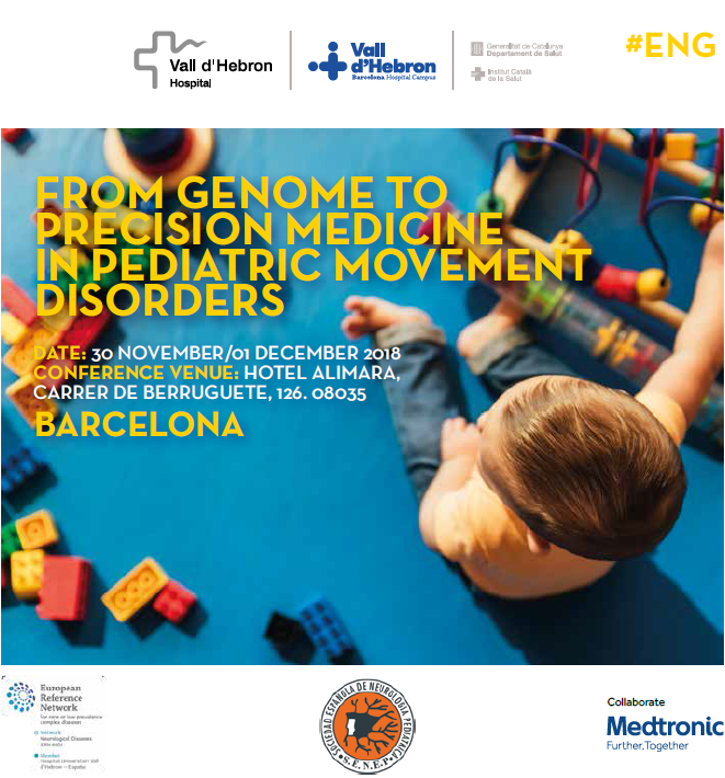 30 Nov – 1 Dec | from Genome to Precision Medicine in Pediatric Movement Disorders