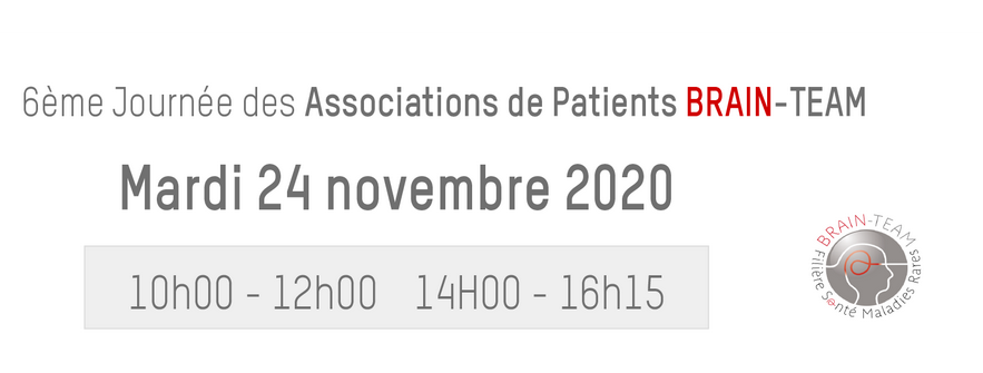 24 November 2020 | Annual meeting for patient organisations BRAIN-TEAM