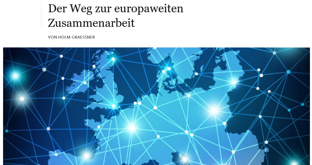 “Der Weg zur europaweiten Zusammenarbeit” von Holm Graessner