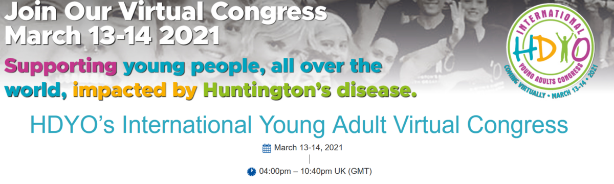 13-14 March 2021 | HDYO’s International Young Adult Virtual Congress