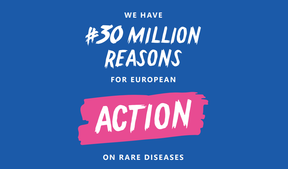 Share your reason for Europe to take action on rare diseases!