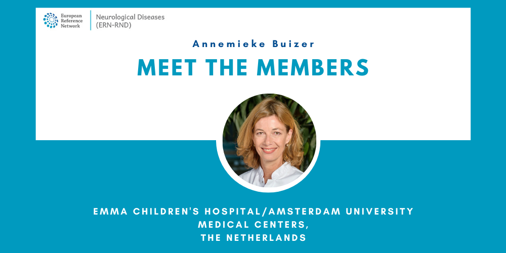 Meet the members - Annemieke Buizer - ERN-RND turquoise