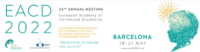 18 – 21 May| 34th European Academy Of Childhood Disability (EACD) Annual Meeting