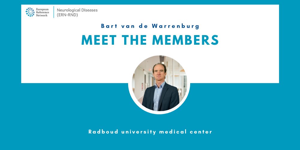 Meet the members - Bart van de Warrenburg