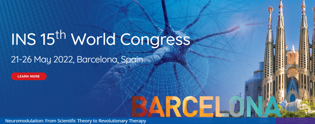 21 – 26 May 2022 | 15th World Congress of Neuromodulation (INS 2022)