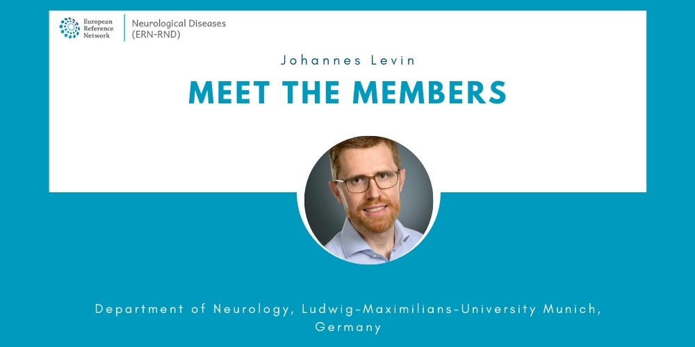 Meet the members - Johannes Levin - ERN-RND turquoise